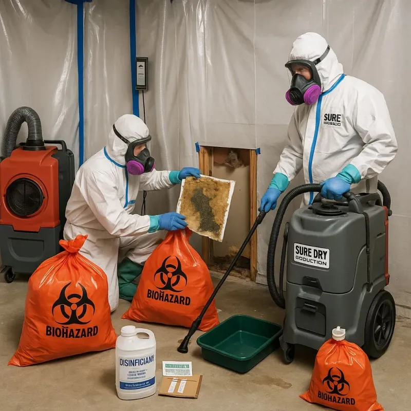 Contaminated Water Handling Protocols process in Pickens County, GA