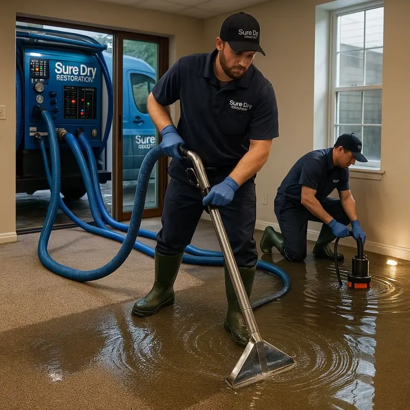 Water Extraction and Removal process in Pickens County, GA